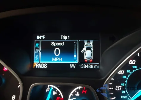 2015 Ford Escape Se из США, поврежденный, VIN 1FMCU9GX2FUC52998